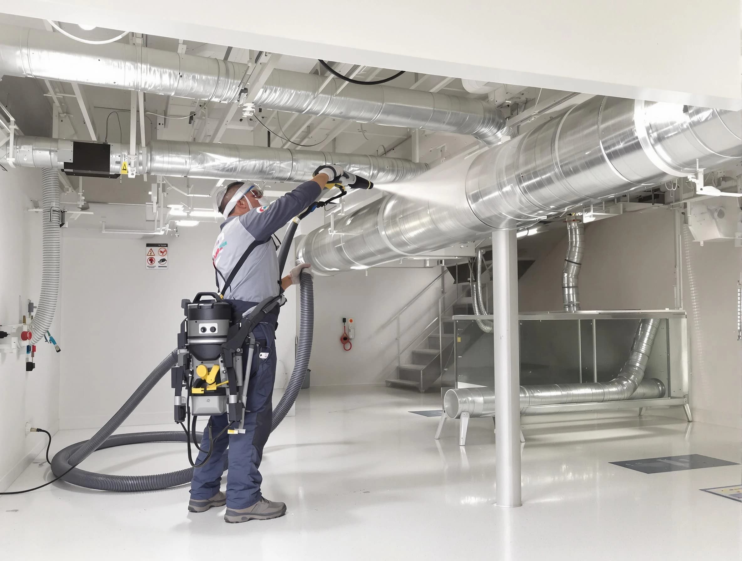 Professional central duct cleaning by Clinton Air Duct Cleaning in Clinton