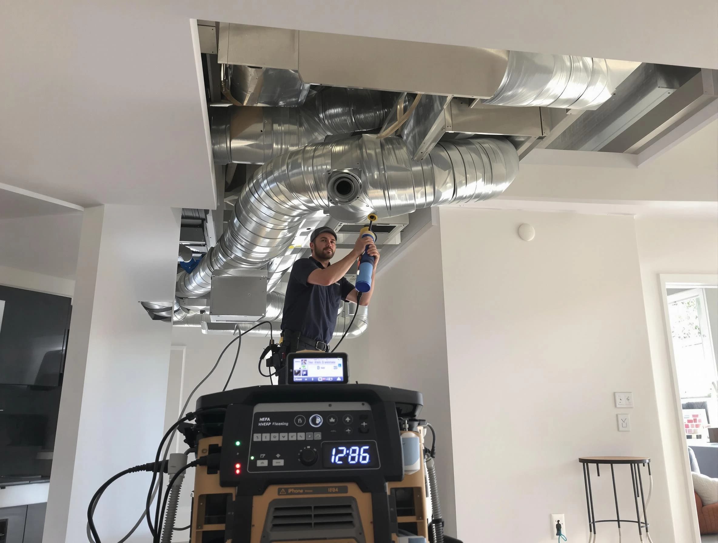 Advanced pure air duct cleaning by Clinton Air Duct Cleaning in Clinton