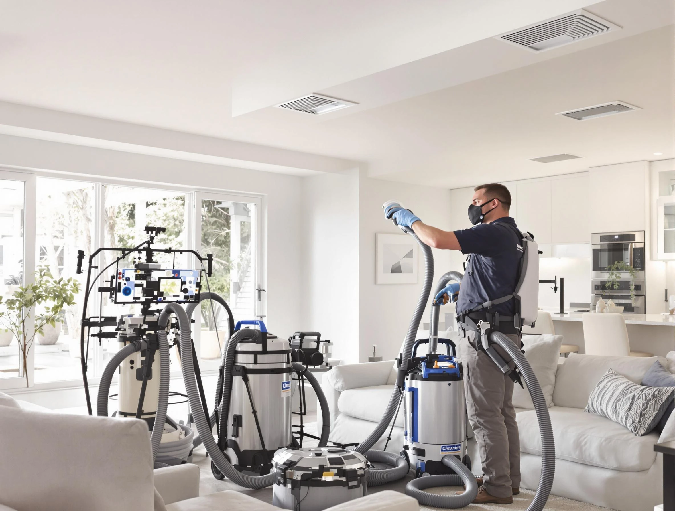 Professional AC duct cleaning by Clinton Air Duct Cleaning in Clinton